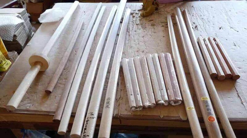 Différents types de Bokken - Bokuto. AIKIDO ESM