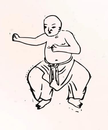 Position 7 - 8 pièces de Brocart - BA DUAN JIN - AIKIDO ESM